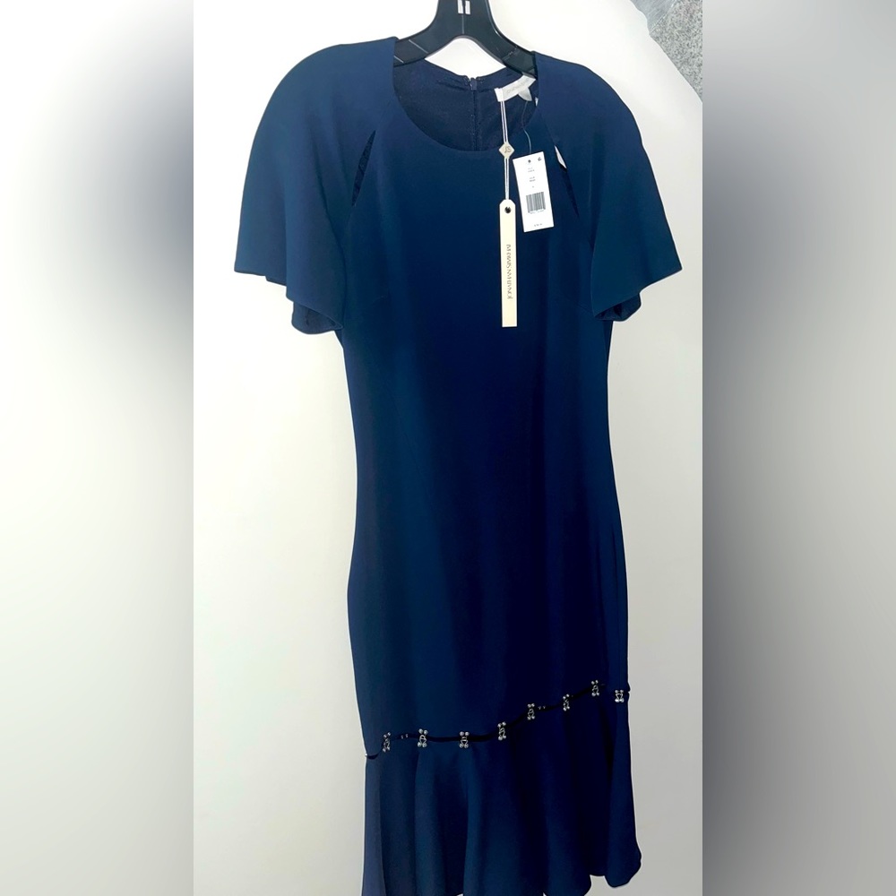 Jonathan Simkhai midnight blue formal dress in a size 6